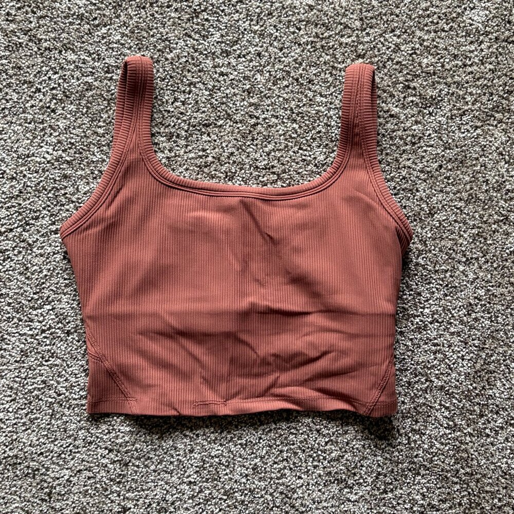 Amazon Ribbed Crop Top - Picture 3 of 6